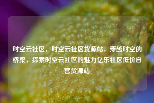 时空云社区	，时空云社区货源站，穿越时空的桥梁，探索时空云社区的魅力亿乐社区低价自营货源站  第1张